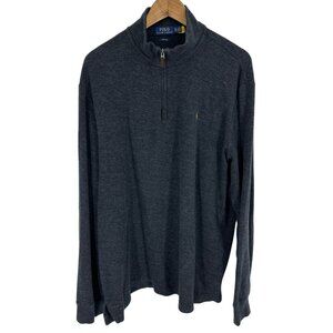 Polo Ralph Lauren 1/4 Zip Pullover Estate Rib Shirt Men's Size XL
